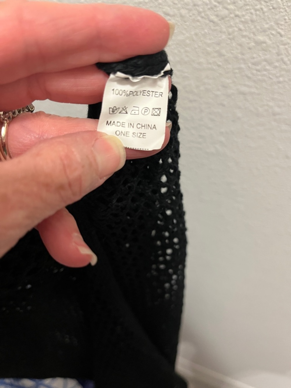 NWOT Black Mesh Swim Cover-Up Dress - Women - Picture 4 of 4